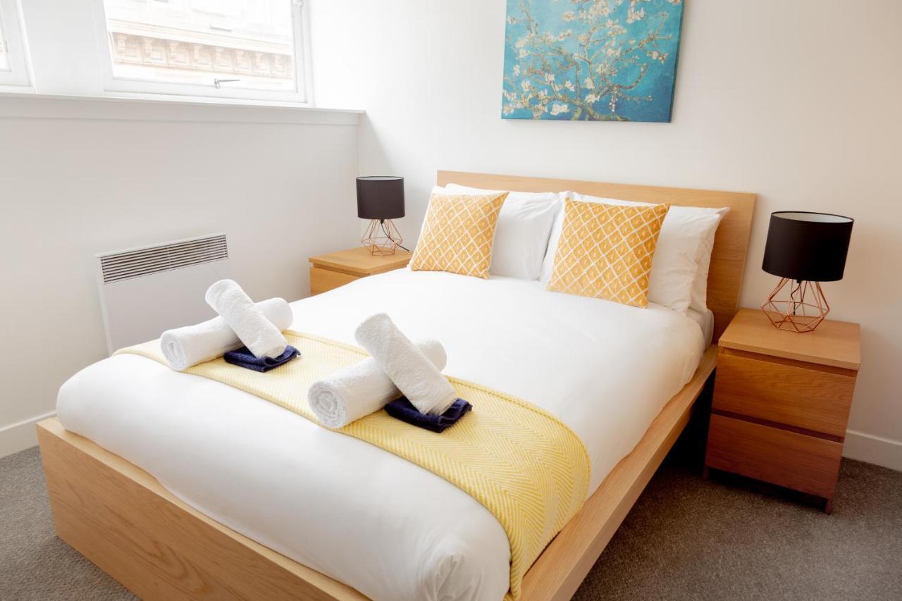 Modern Merchant City Apartment By George Square 格拉斯哥 外观 照片