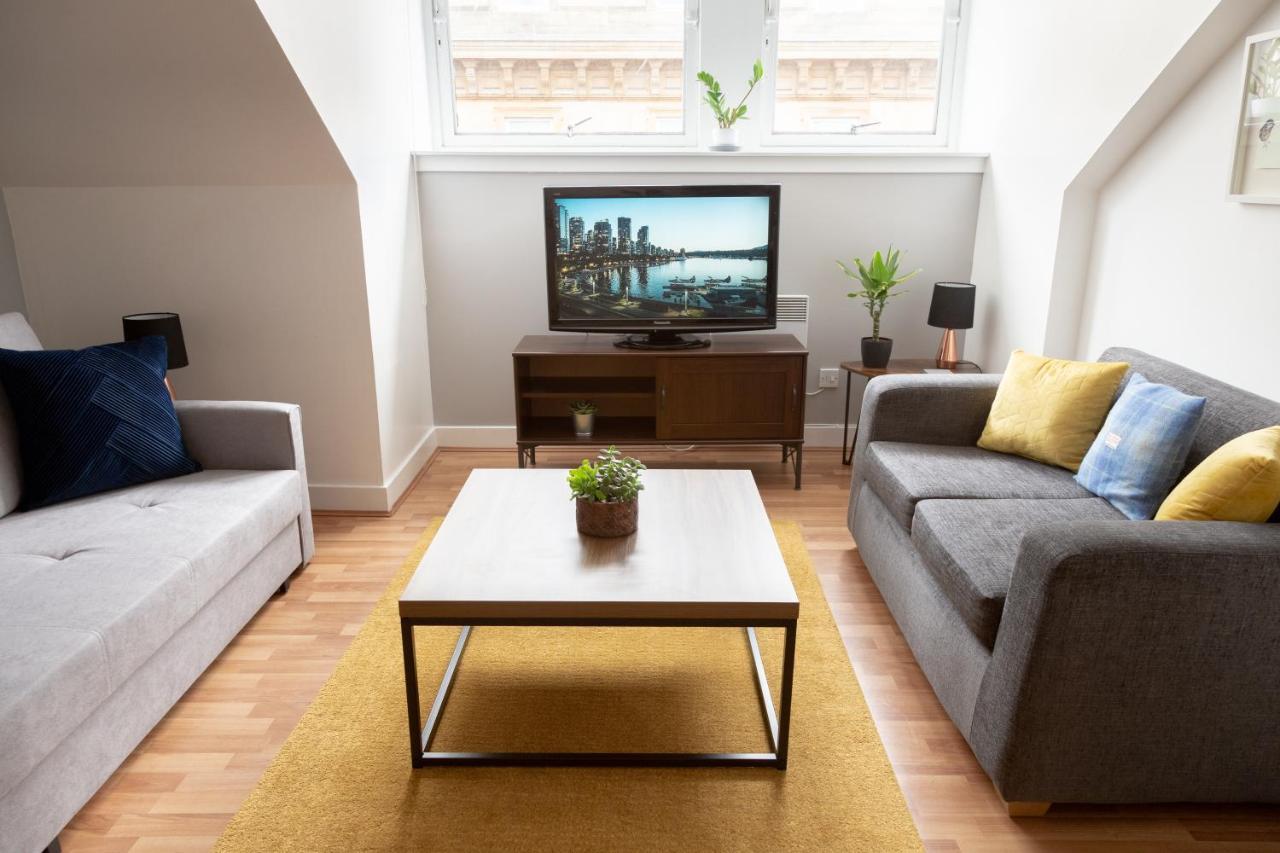 Modern Merchant City Apartment By George Square 格拉斯哥 外观 照片