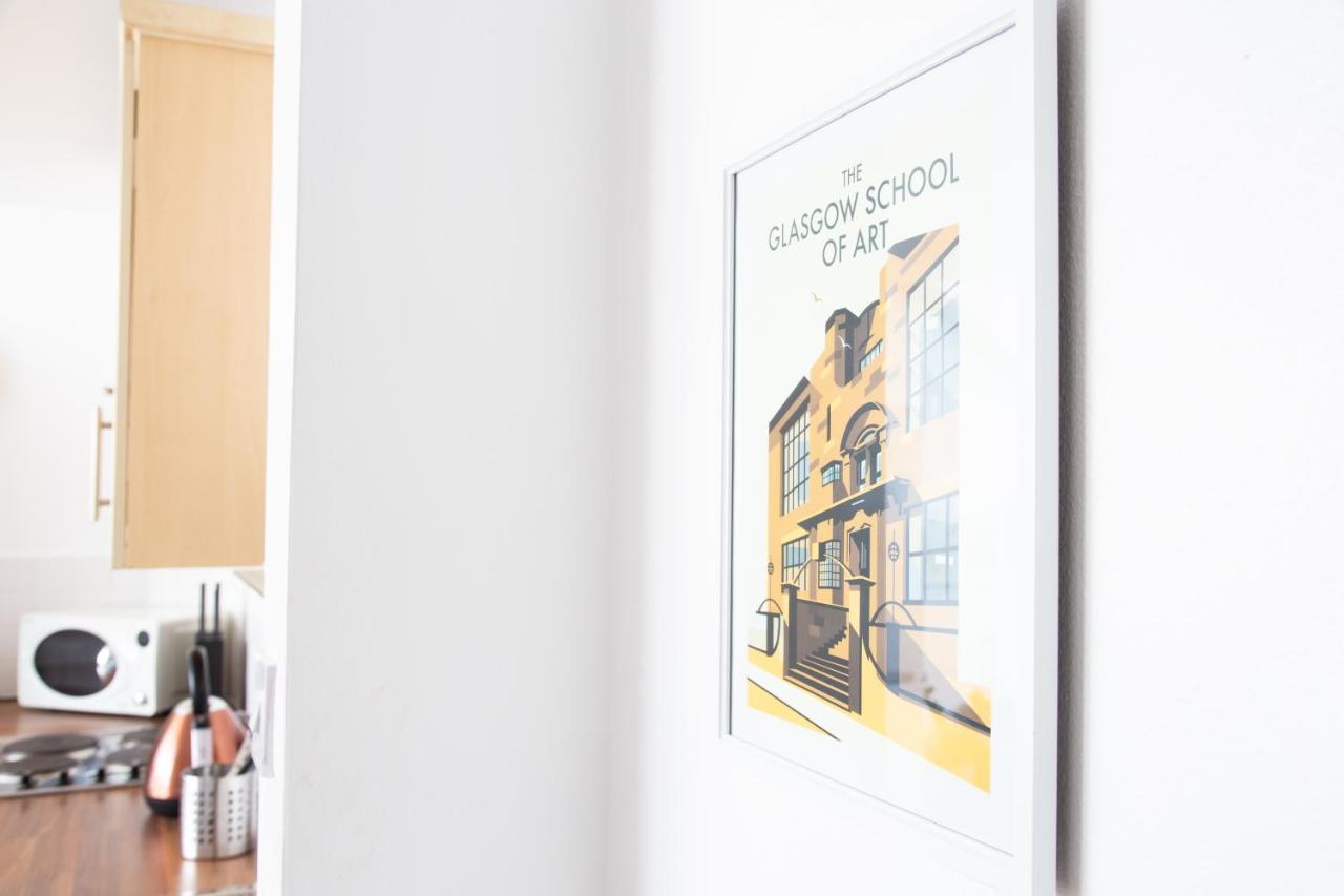 Modern Merchant City Apartment By George Square 格拉斯哥 外观 照片
